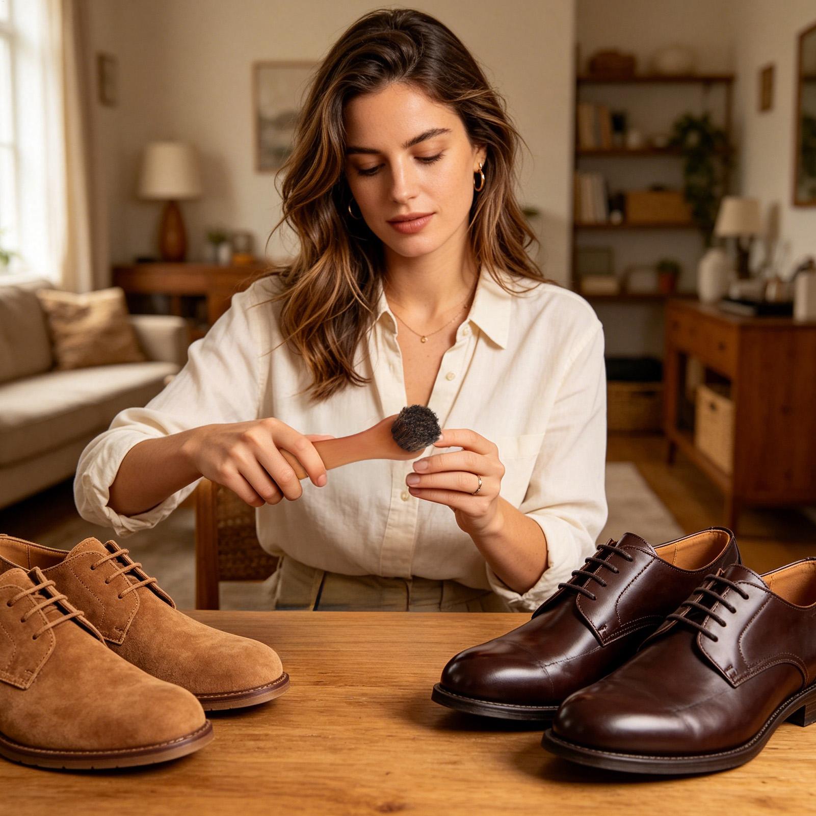 Shoe Cleaning Brush - Spazzola per scarpe, spazzola per la