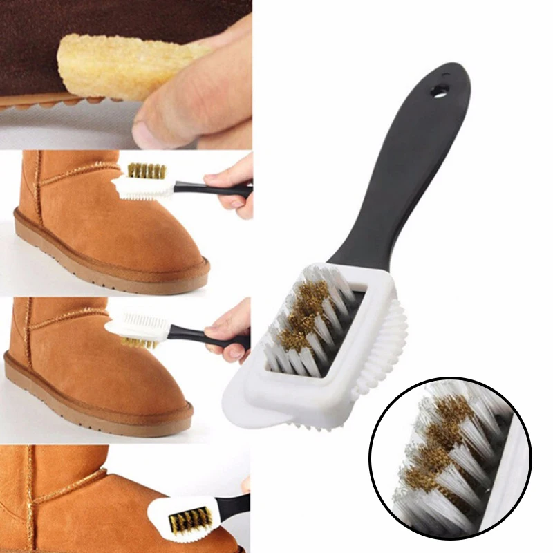 Shoe Cleaning Brush - 1/2pcs3Comodità per la pulizia laterale Spazzola