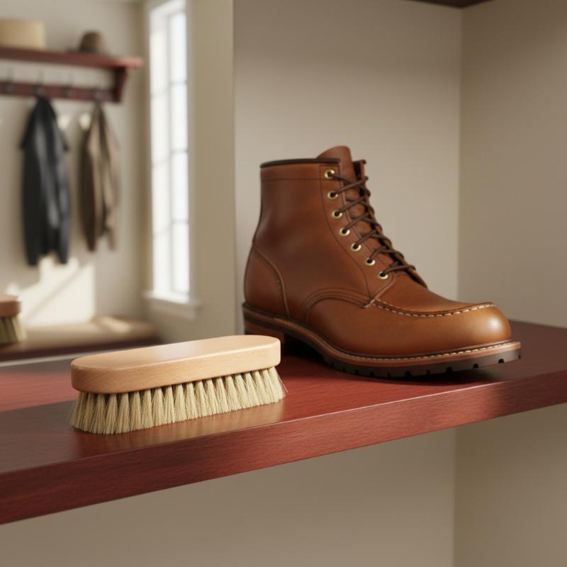 Spazzola per Scarpe in Legno c - Leather Shoe Polish recensione e prezzo