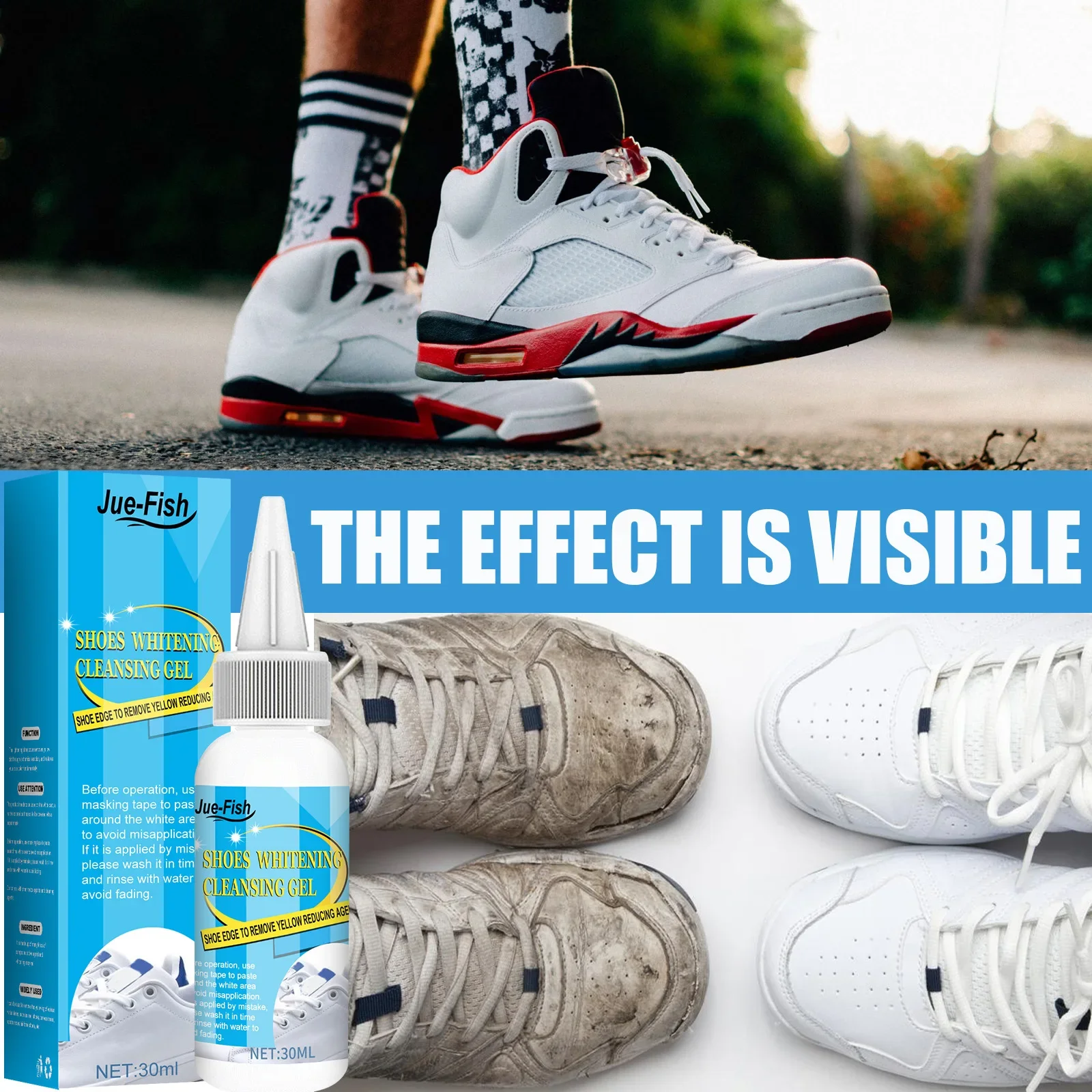 Scarpe bianche Gel per la puli - Sneaker Cleaner recensione e prezzo